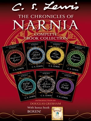 cover image of The Chronicles of Narnia Complete 7-Book Collection with Bonus Book Boxen